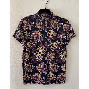 Kerrits Kids Shirt Size XL Summer Ride Ice Fil Short Sleeve Print Horse Treats